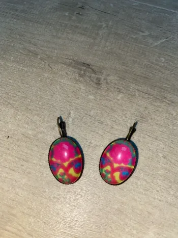 Boucles d’oreilles fleurs