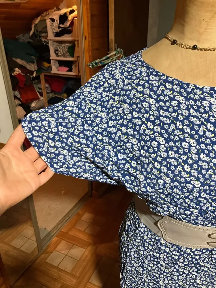 Robe fleurie mi long légère@ - photo numéro 3