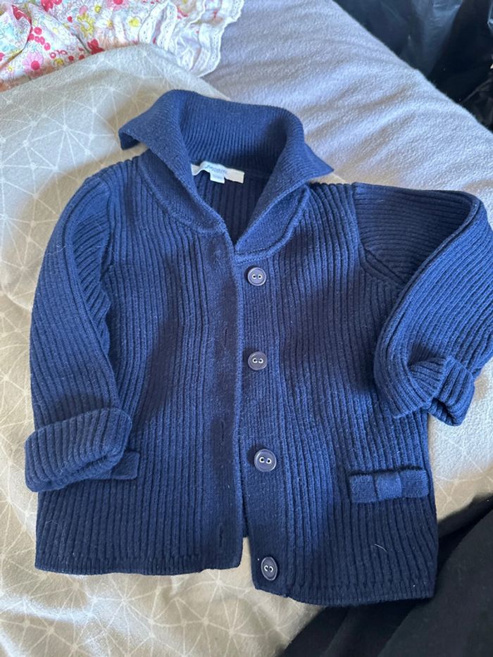 Jacadi gilet 12m
