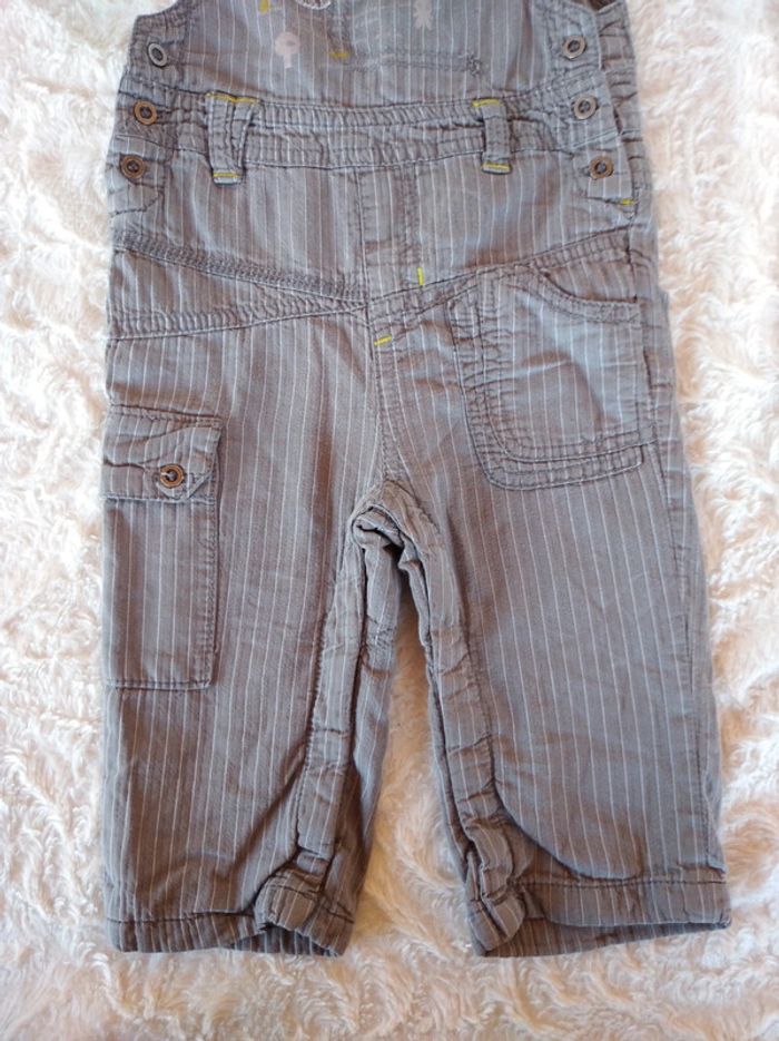 Salopette Garçon 12 mois Kitchoun 100% coton - photo numéro 4