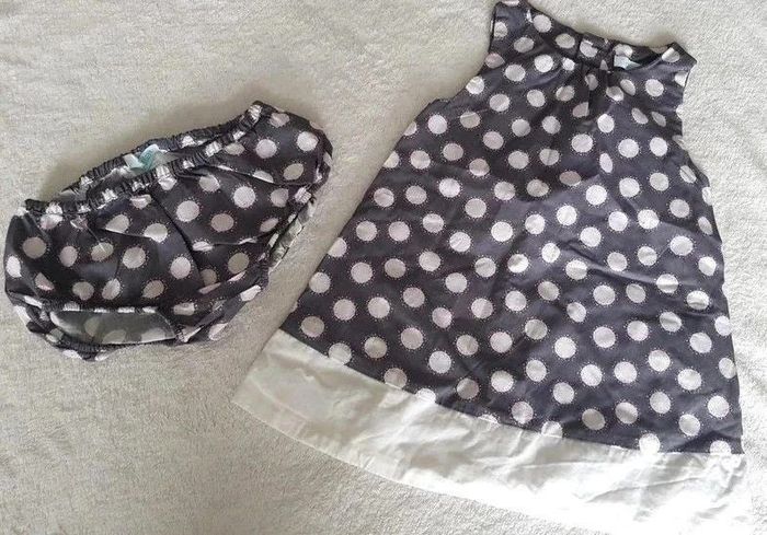 Robe + bloomer 6 mois