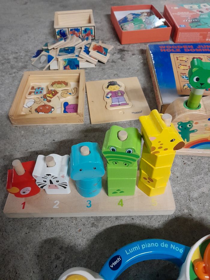 Lot 10 jeux jouets enfants - photo numéro 4