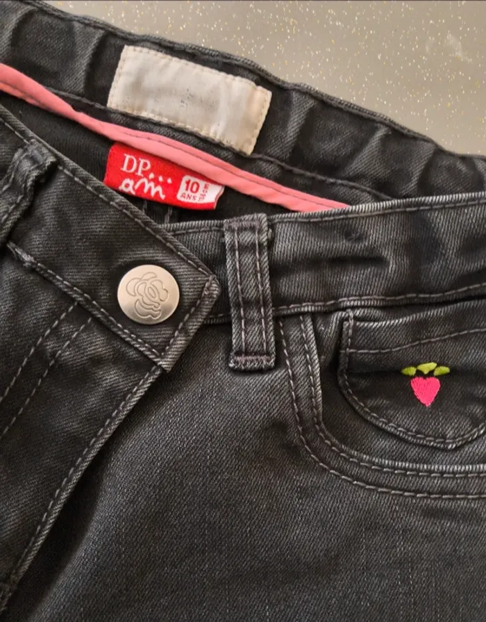 Pantalon 👖 gris noir DPAM - photo numéro 3