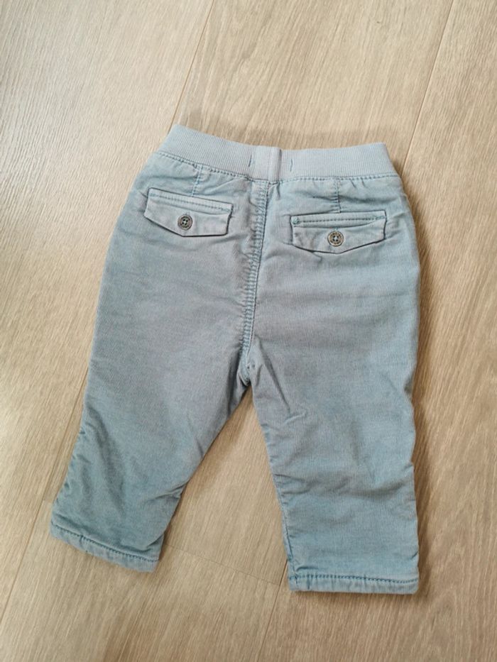 Pantalon velours Obaïbi 9 mois - photo numéro 2