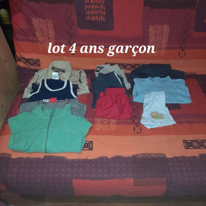 Lot 4 ans garçon