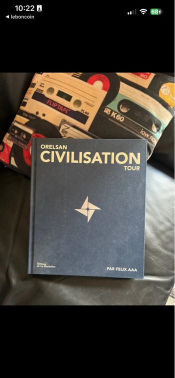 Livre Orelsan civilisation édition limitée collector rare