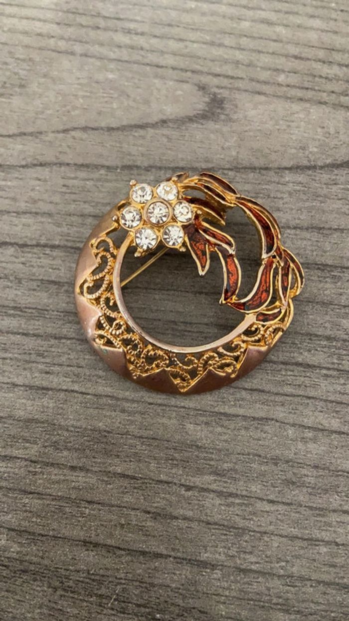 Broche avec diamant - photo numéro 3