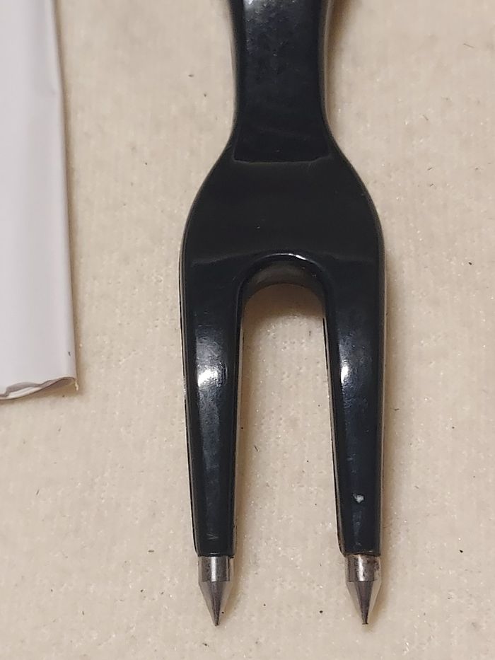 Fourchette thermomètre de cuisson. - photo numéro 8