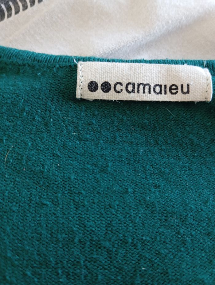 Lots 2 pulls Lot 2 pulls prêts du corps un pimkie et un camaïeu, vert et bleu, - photo numéro 2