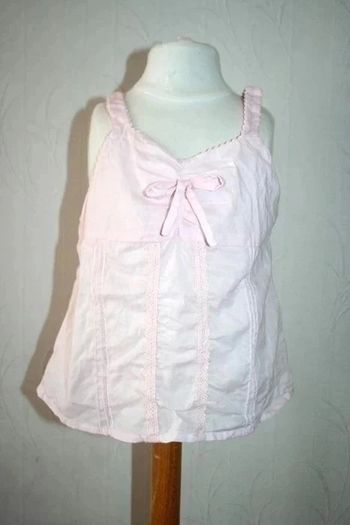 Top léger rose clair A l'heure Anglaise 3 ans
