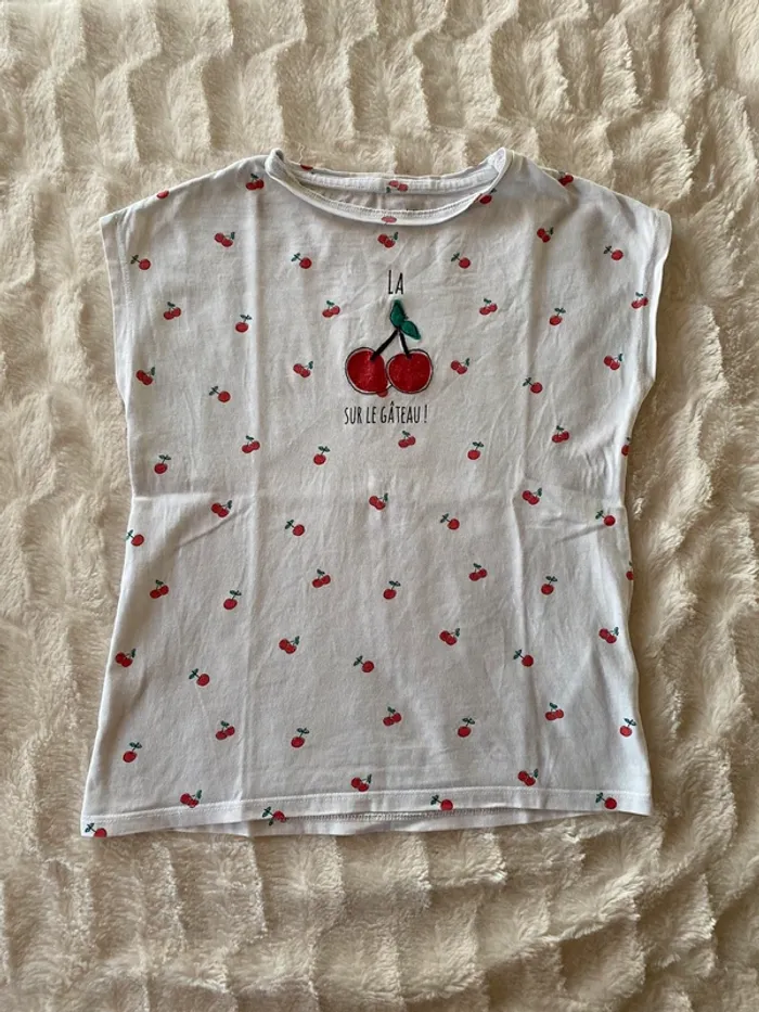 T-Shirt cerises verbaudet