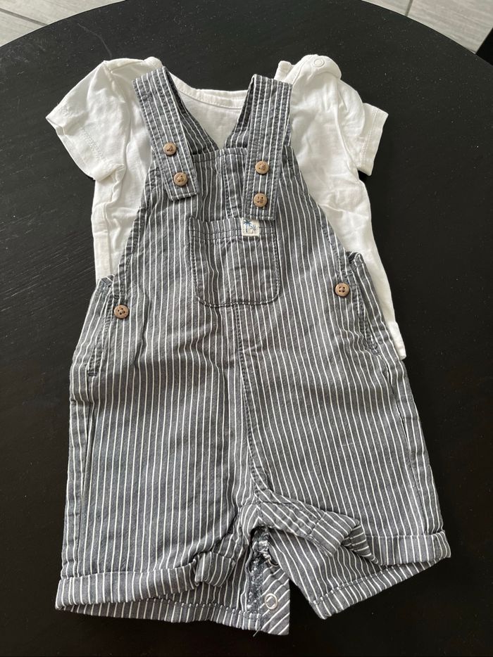 Salopette short