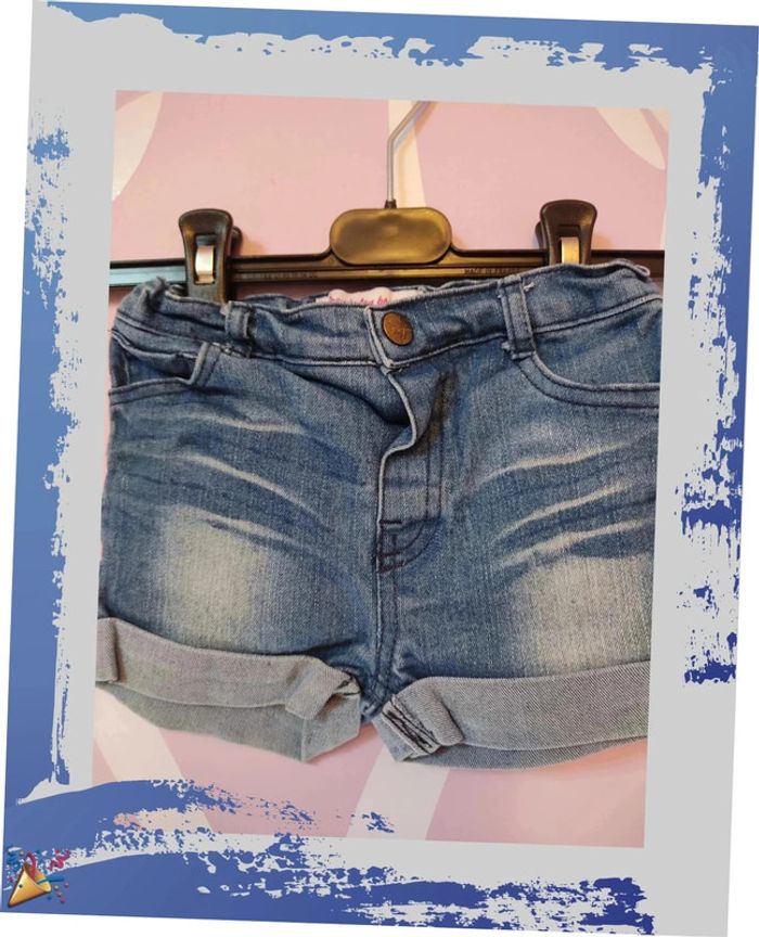 Short en jean 24 mois Prends ton pouce - photo numéro 2