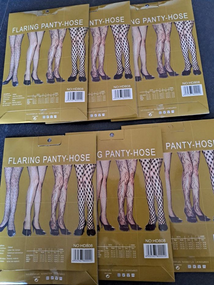6 collants elasthane - photo numéro 2