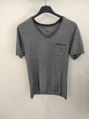 T-shirt homme col V taille M