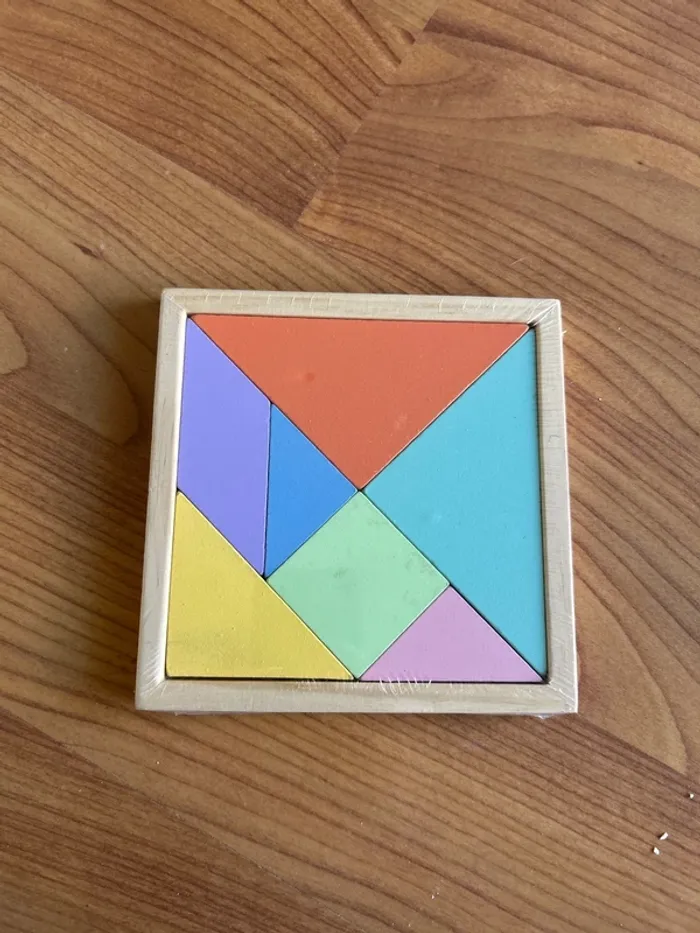 tangram en bois