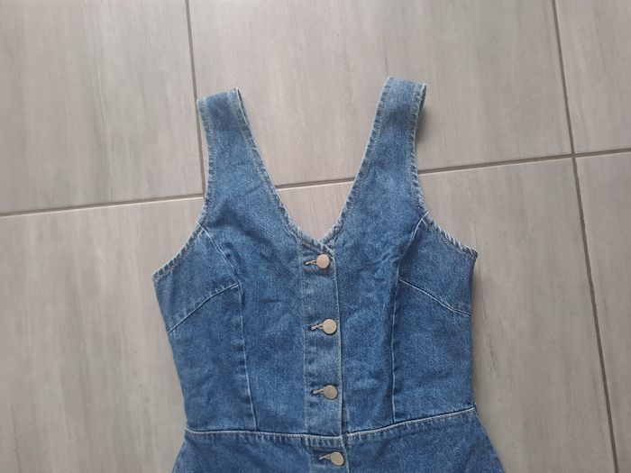 Robe en jean bleu - photo numéro 2