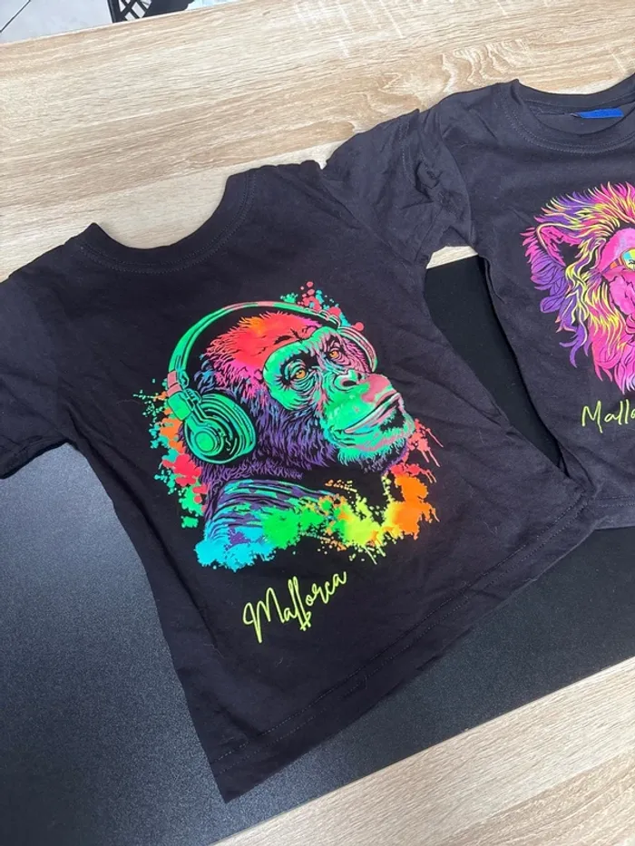 Lot de deux t shirt 2 ans - photo numéro 3