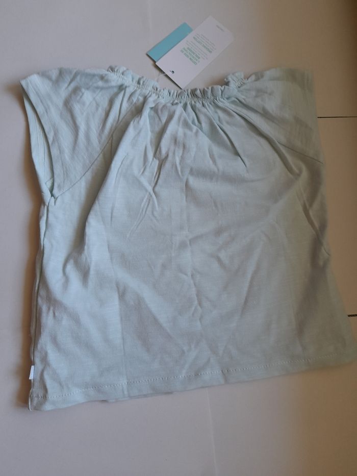 T-shirt Obaibi vert clair