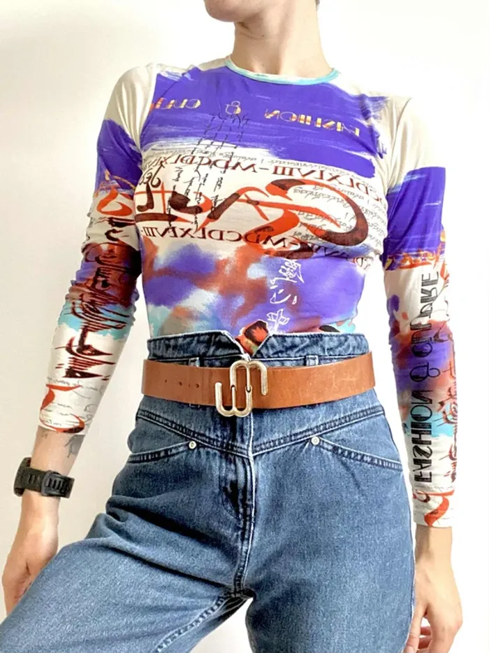 Top Jean Paul Gaultier Jeans - photo numéro 3