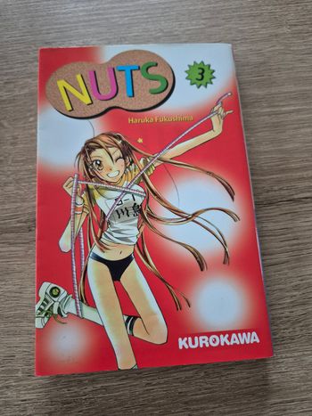 Livre manga titre Nuts tome 3