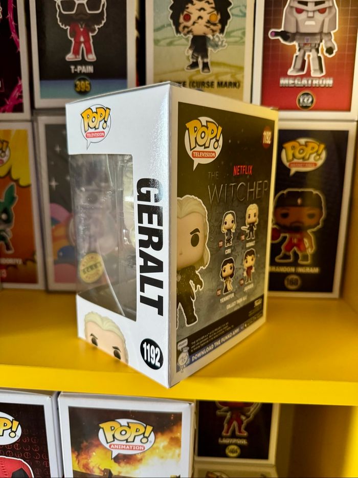 Funko Pop! Movies 1192 - Netflix The Witcher - Geralt - Limited Edition Chase - photo numéro 3
