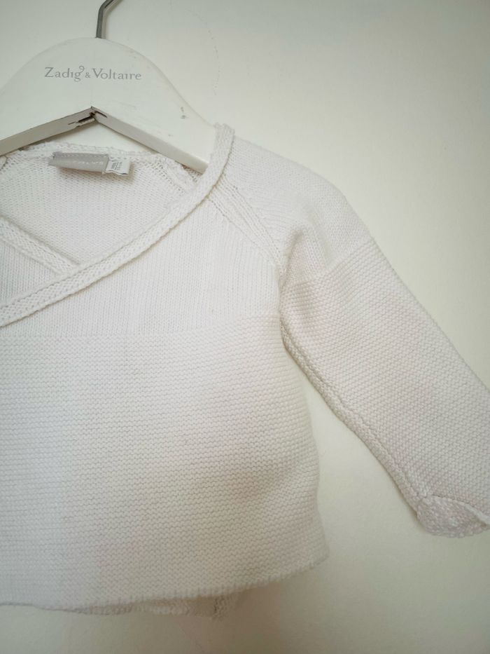 Gilet en laine 1 mois natalys - photo numéro 3
