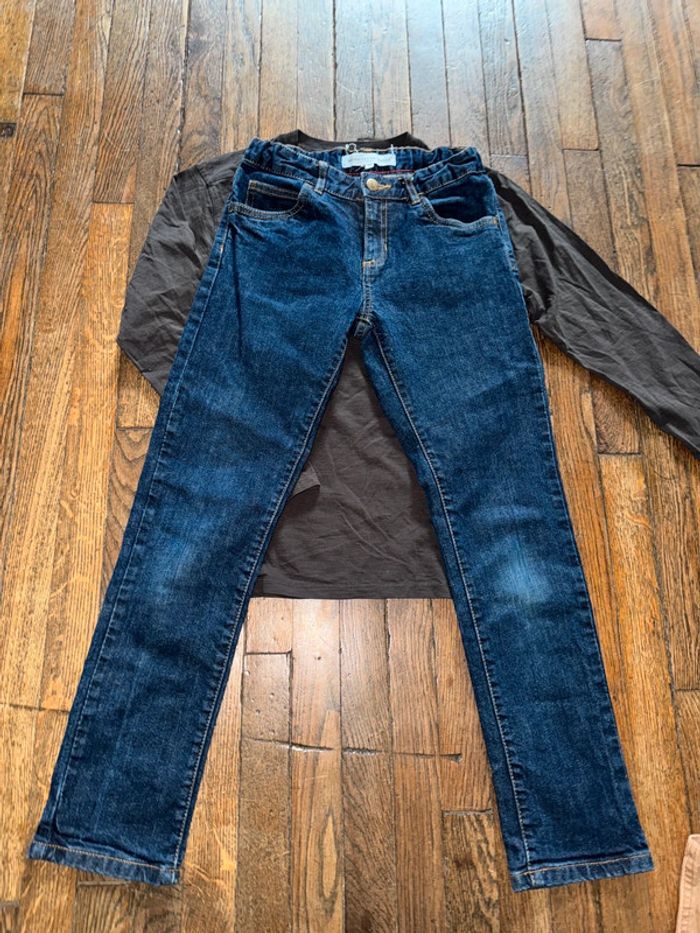 T-shirt Zara et jeans Monoprix 10 ans - photo numéro 3