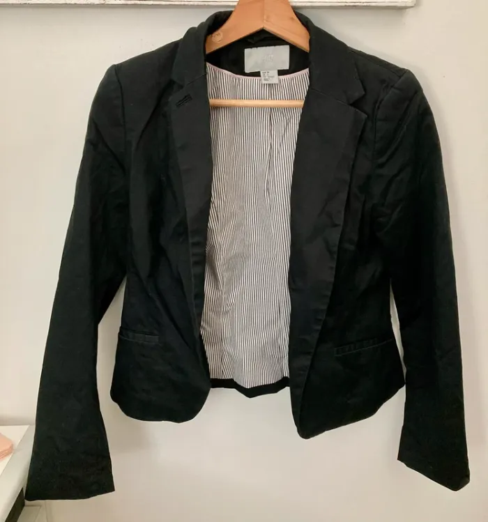 Veste blazer noir H&M taille S