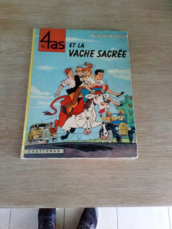 Les 4as et la vache sacrée EO avec Tintin
