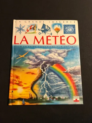 Livre pour enfants la grande imagerie fleurus la météo