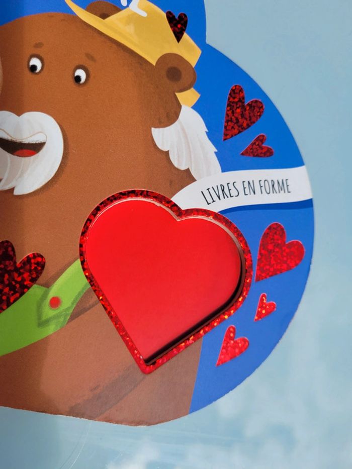 Superbe livre en forme de 🩷 L'Amour d'un grand-père 🐻 - photo numéro 3