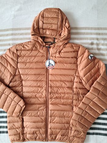 Doudoune Jott à capuche camel 14-16 ans