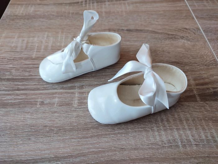 Chaussures ballerines cérémonie taille 20 - photo numéro 2