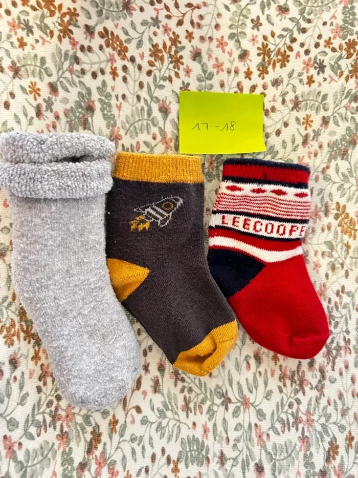 Lot de 5 paires de chaussettes bébé - photo numéro 2