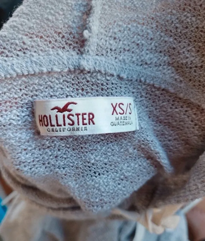 Pull fin à capuche taille XS -S - photo numéro 8