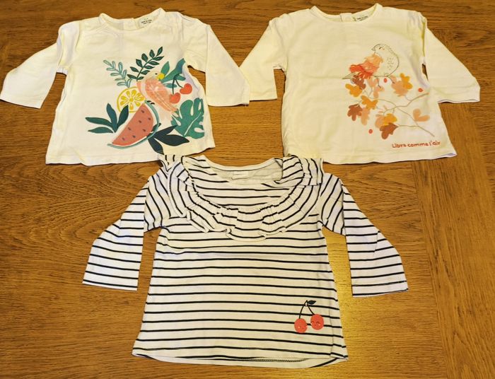 Gros lot de vêtements hiver fille taille 9 mois - photo numéro 4