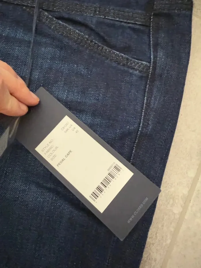 Jeans Closed Pedal Cape femme neuf avec étiquette taille  42 - photo numéro 8