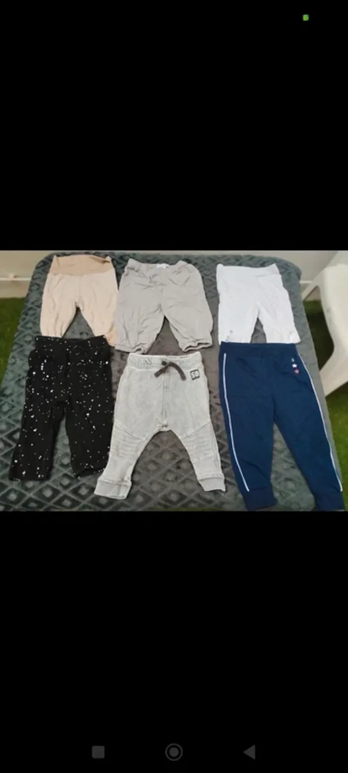 Lot pantalon garçon