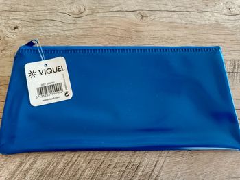 Trousse plastique viquel au choix bleu rose