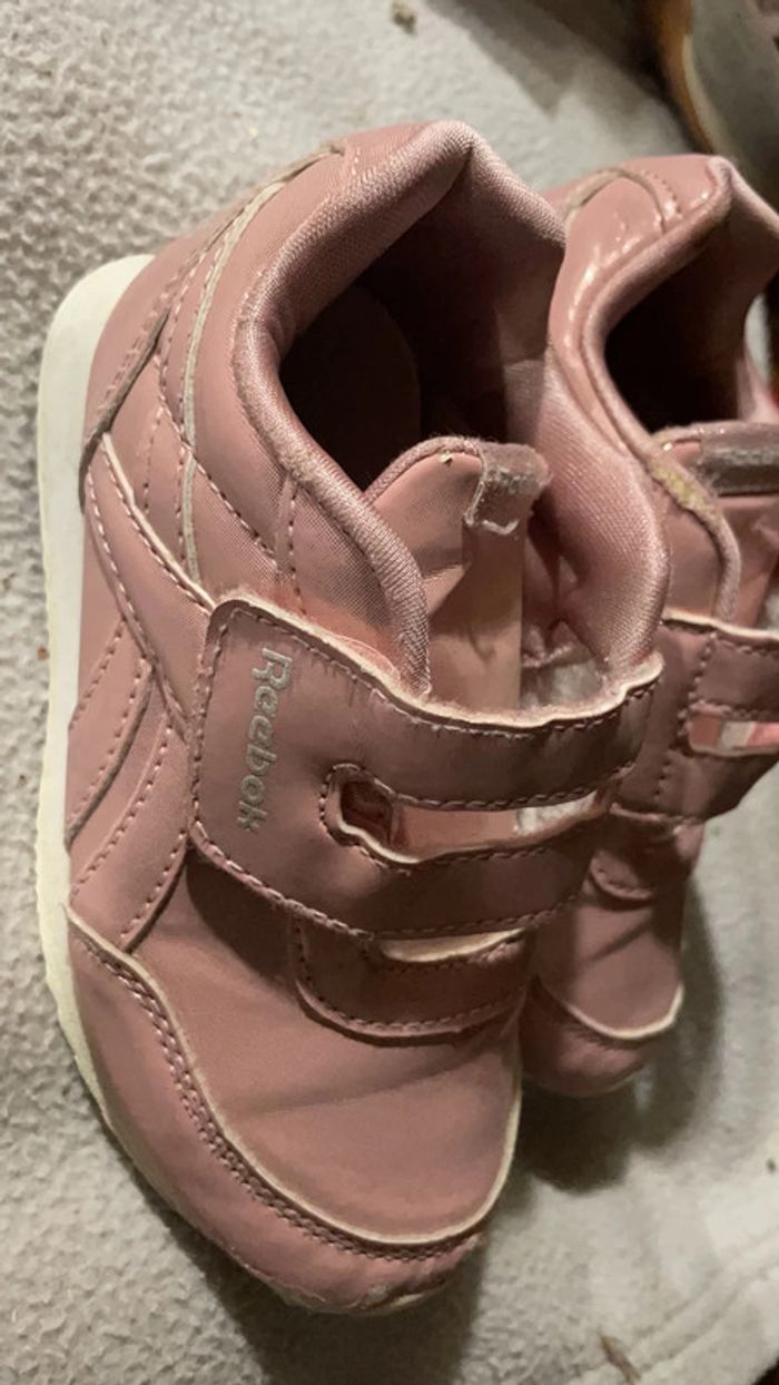 Baskets Reebook rose pointure 26 - photo numéro 3