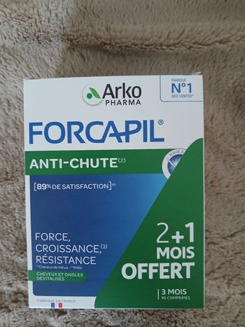 Forcapil anti-chute arkopharma 