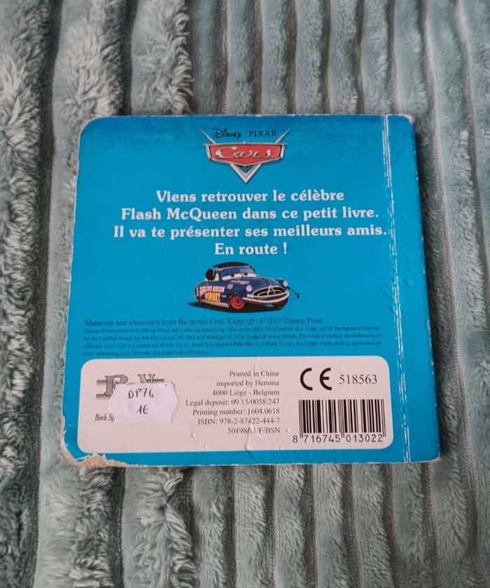 Livre cars flash mcqueen - photo numéro 2