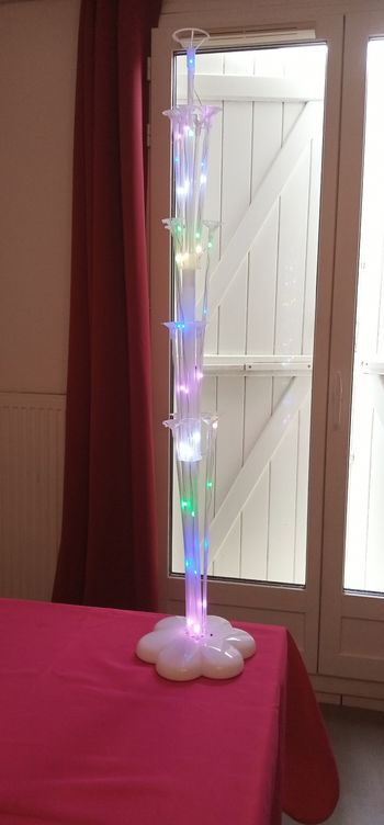 Support de ballon avec LED