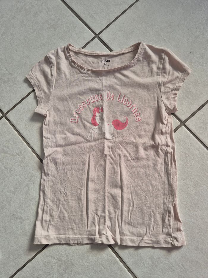 Tee shirt 8 ans kiabi