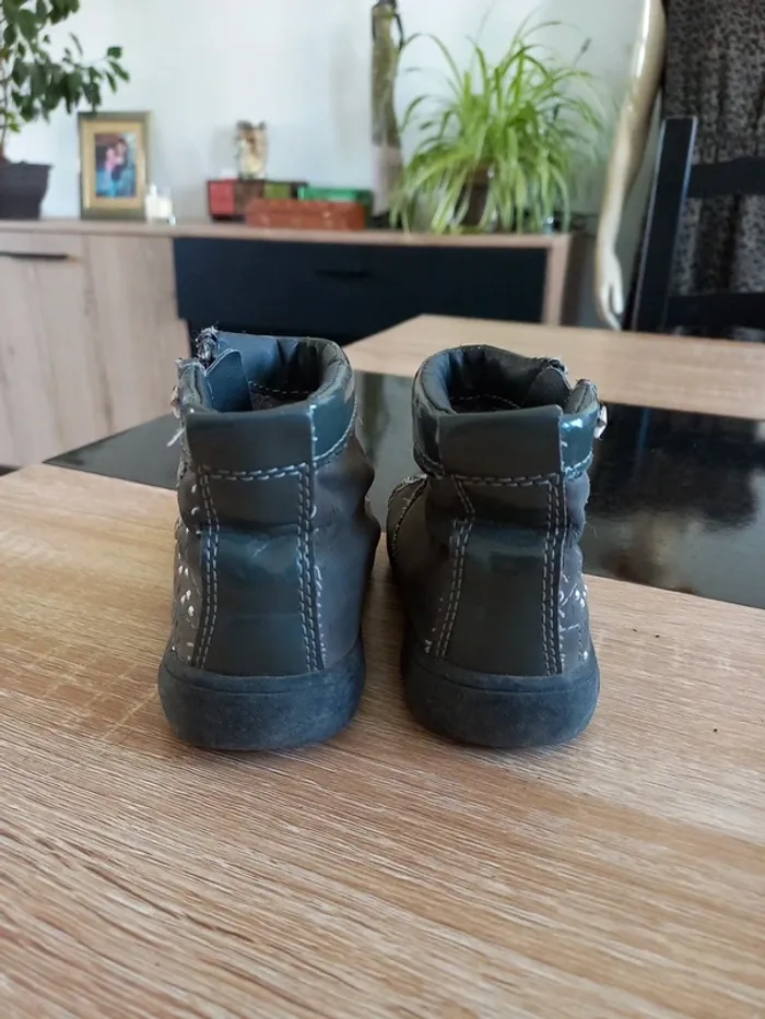 Chaussures fille T23 grise - photo numéro 5