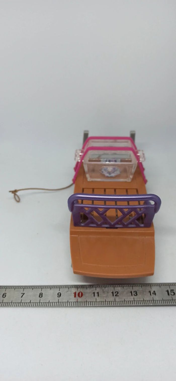 Traîneau marron avec boîte transparente playmobil - photo numéro 3