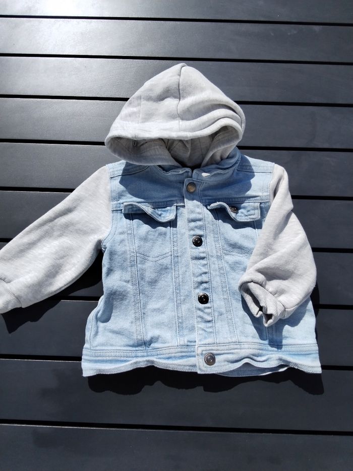 Veste jean/jogging 18m Kiabi