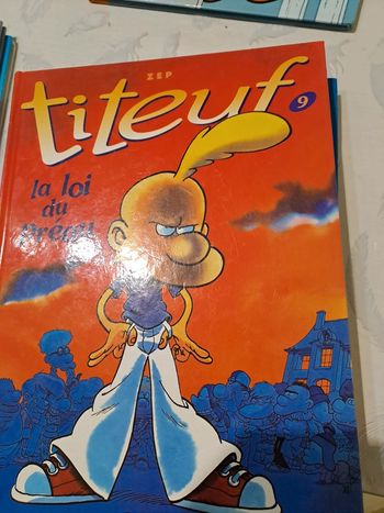 Lot de 5 Bandes dessinées Titeuf