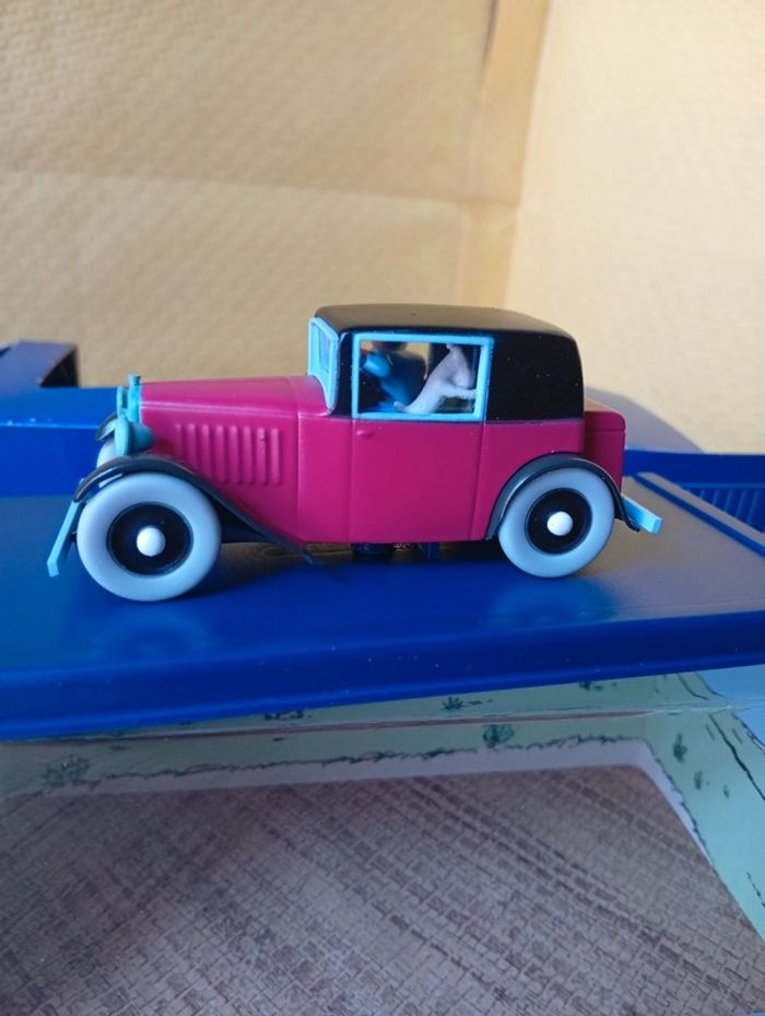 En voiture Tintin l'oreille cassée Hergé moulinsart - photo numéro 5